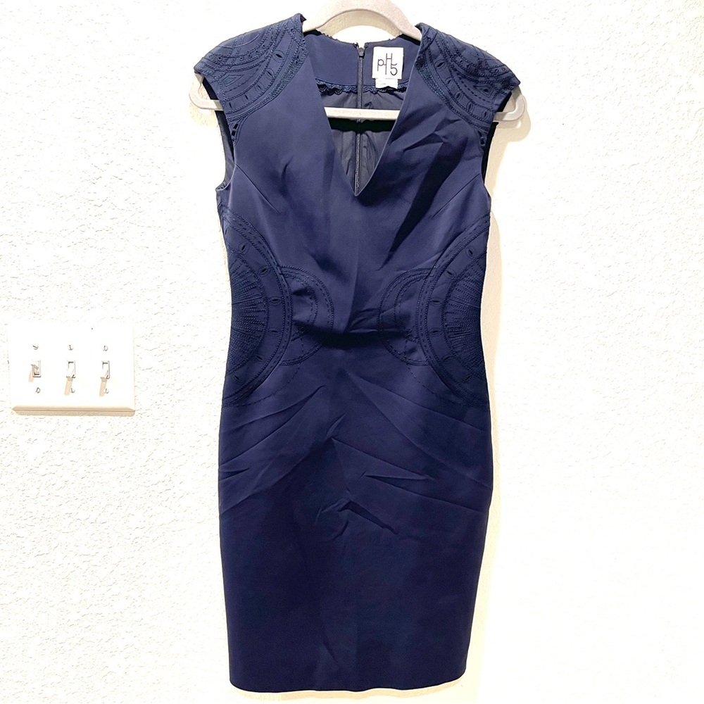 PH5 Dress Blue Color With Lace Details Size 4